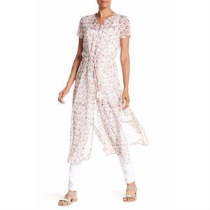 Nordstrom DR2 Floral Sheer Dress